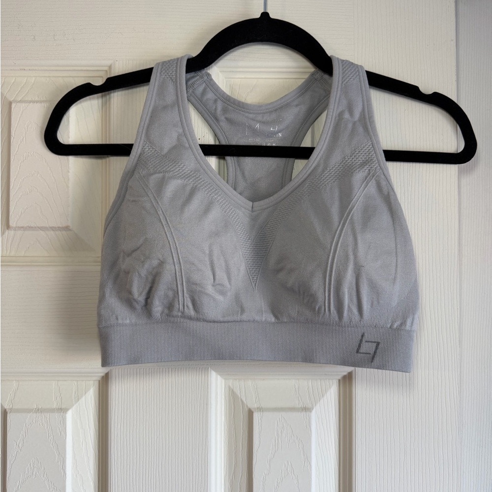 FITTIN Racerback Sports Bra Padded Seamless Yoga Gym Workout Fitness